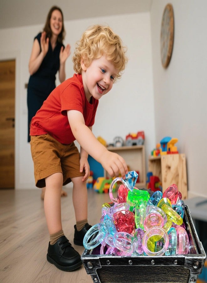 Dronside Kids Mining Cart Treasure Chest Toys Vintege Mine Car Compartment Box for Pretend Play Preschool Kids Ages 3+ Years​ - Image 4