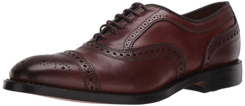 Allen Edmonds Men's Strand Cap Toes Oxford, Dark Chili,9 - Image 1