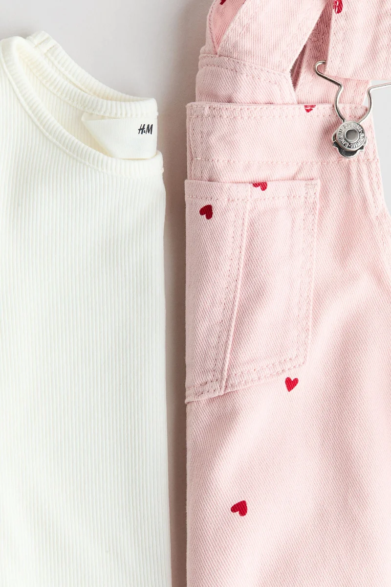 H&M 2-piece dress and top set