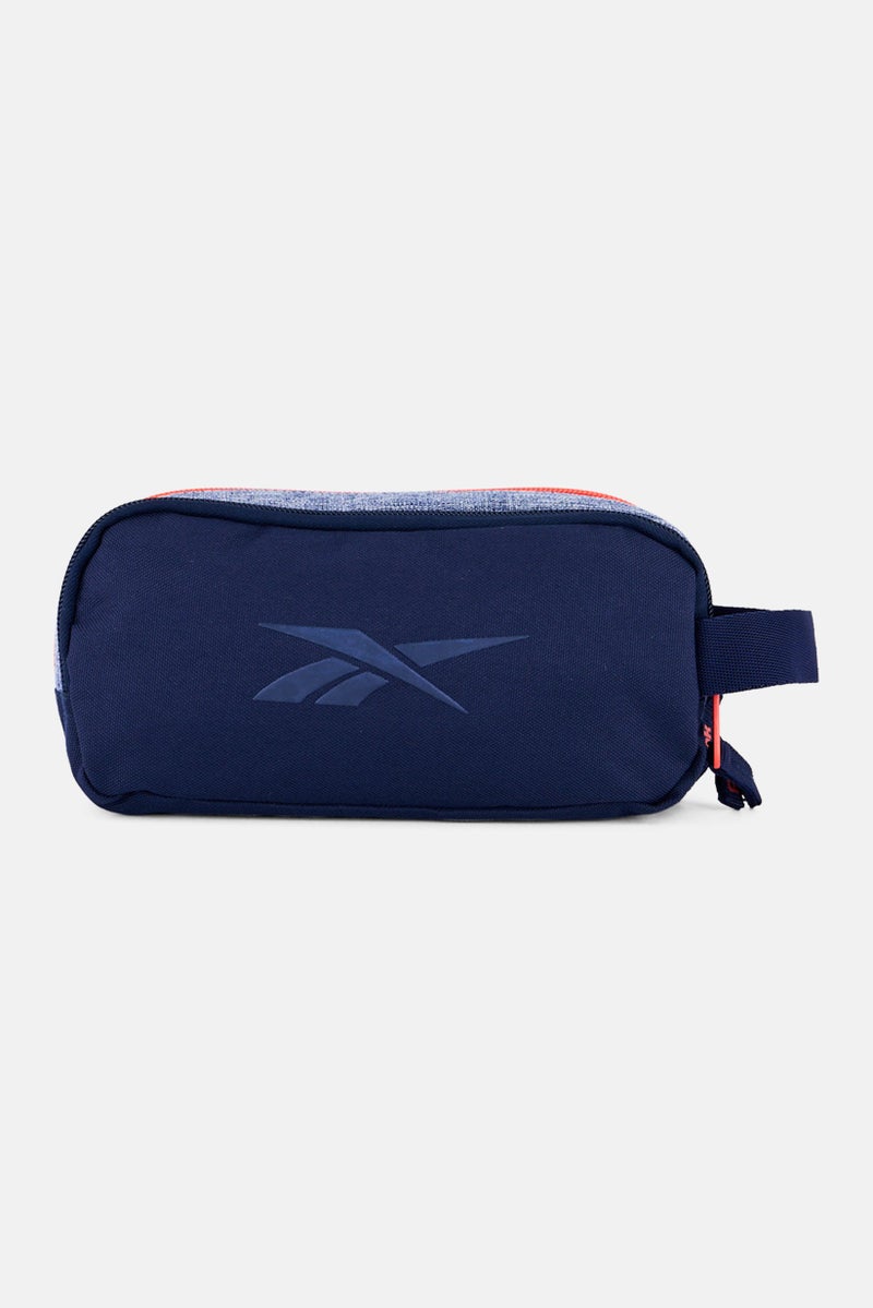 Reebok Kids Boy Brand Logo Three-Compartment Pencil Case, Multicolor - Image 2