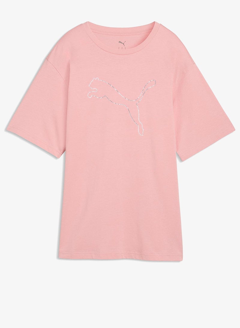 PUMA Bedazzled Relaxed T-Shirt - Image 4