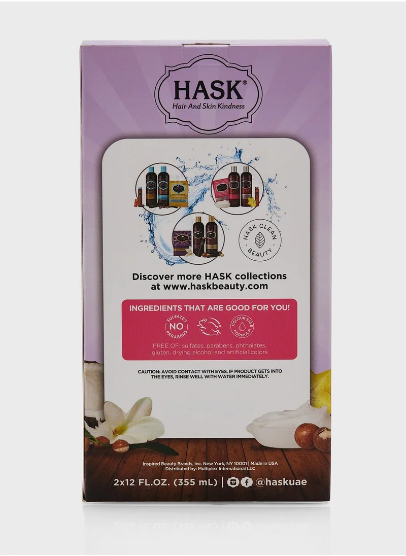 HASK Argan Shampoo + Conditioner 355Ml Value Pack