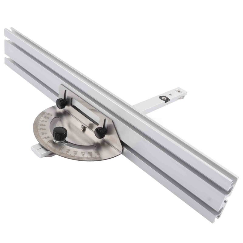 Table Saw Miter Gauge System Aluminum Alloy High Accuracy Beveling - Precise Angle Locking Woodworking Tool for Professional Use - Image 3