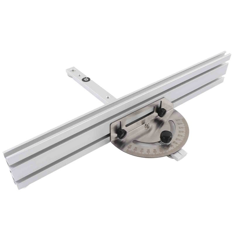 Table Saw Miter Gauge System Aluminum Alloy High Accuracy Beveling - Precise Angle Locking Woodworking Tool for Professional Use - Image 2