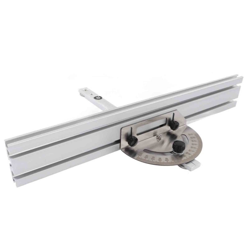 Table Saw Miter Gauge System Aluminum Alloy High Accuracy Beveling - Precise Angle Locking Woodworking Tool for Professional Use - Image 4