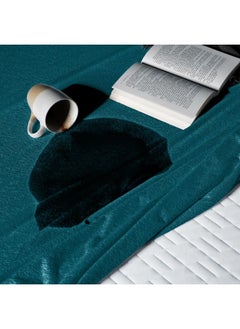 Sleepyhead Sleepyhead Bamboo Feel Terry Waterproof Mattress Protector; (72" x 48" Inches Double Size; Deep Teal)  - Image 2