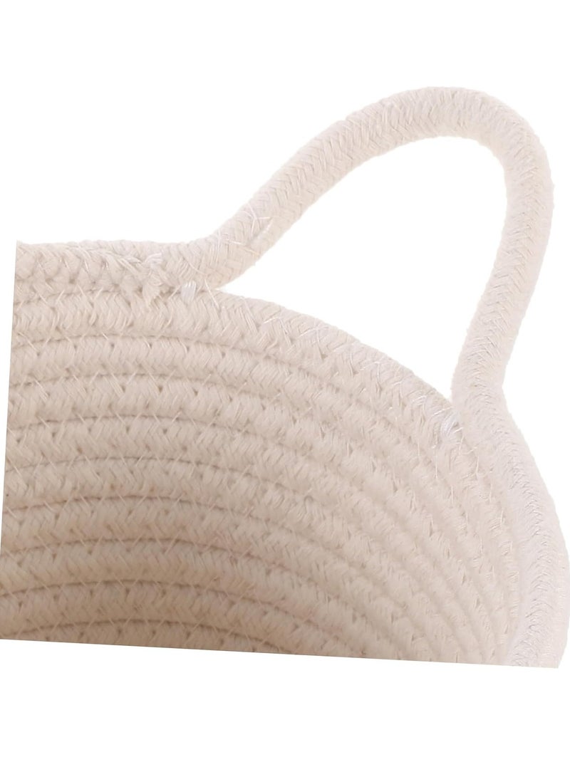 Hanging Basket Organizer made of Cotton Rope 15 cm  - Image 2