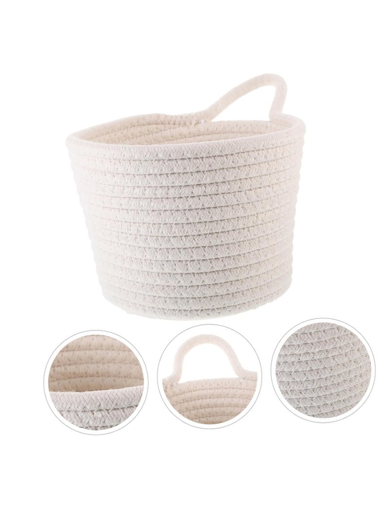 Hanging Basket Organizer made of Cotton Rope 15 cm  - Image 3