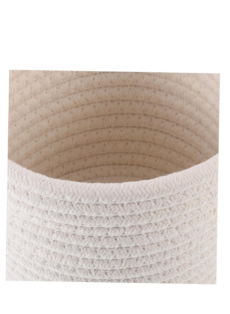 Hanging Basket Organizer made of Cotton Rope 15 cm  - Image 4