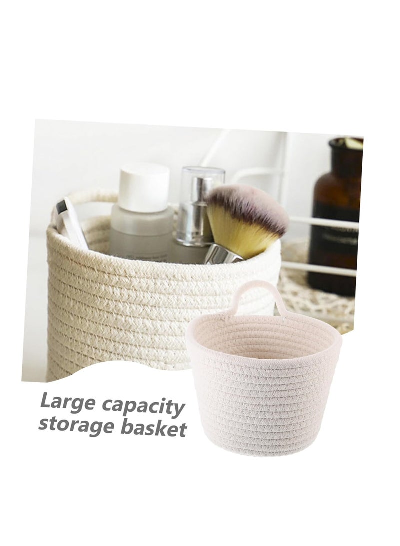 Hanging Basket Organizer made of Cotton Rope 15 cm  - Image 5