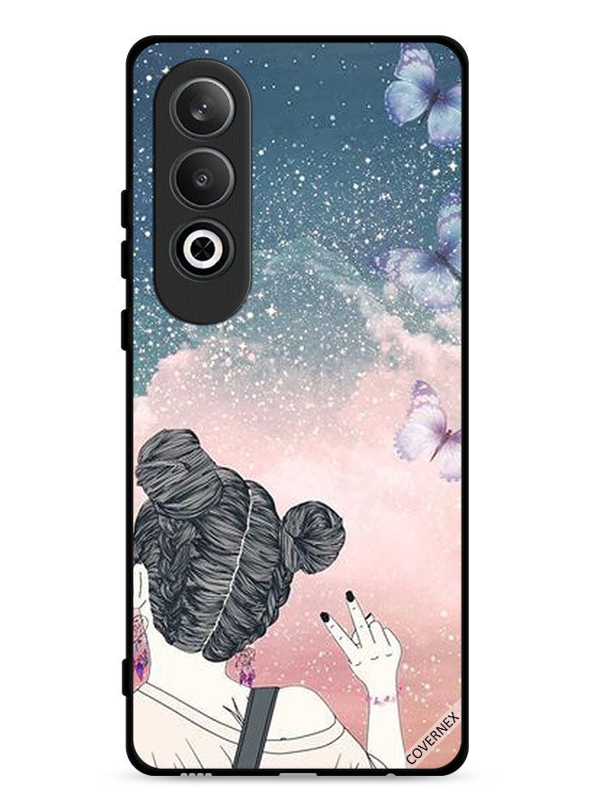 Covernex Oppo K12 Plus 5G Protective Case Cover Making Victory Sign Art - Image 1