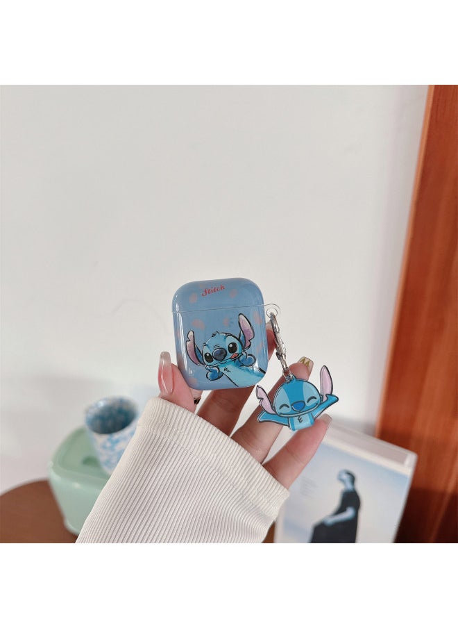 Generic - Japanese And Korean Cute Cartoon For Apple AirPods Pro Bluetooth Wireless 1/2/3 Generation Headphone Protective Cover Soft Case Applicable-Color:IMD Yellow Bee Bear-Applicable Model:AirPods 4 - Image 1