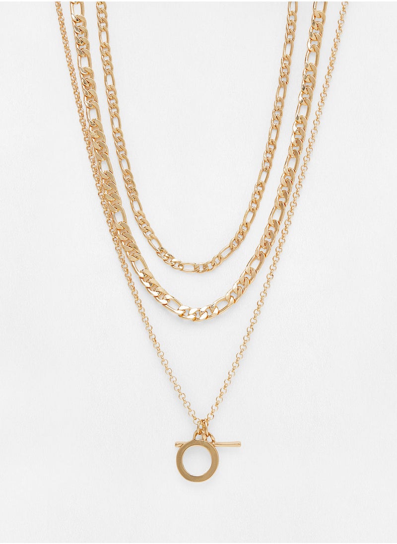 VERO MODA - Lamba Layered Necklace (Pack of 3) - Image 1