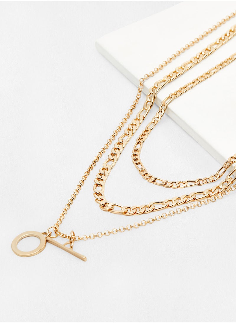 VERO MODA - Lamba Layered Necklace (Pack of 3) - Image 1