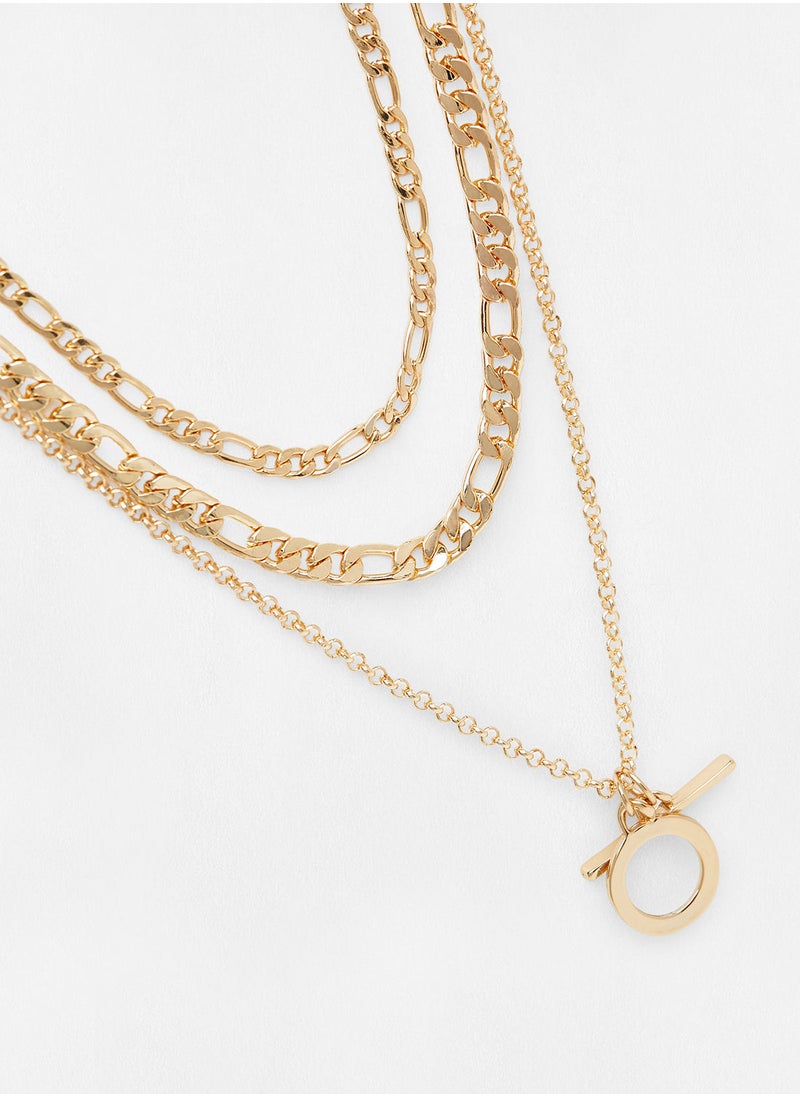 VERO MODA - Lamba Layered Necklace (Pack of 3) - Image 1
