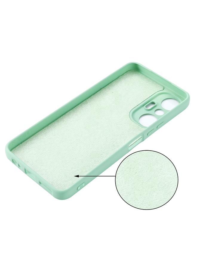 زبون جراب لهاتف Infinix Hot 20S X6827 مصنوع من السيليكون السائل المقاوم للصدمات بلون نقي - Image 5