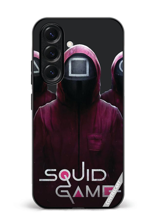 VR CREATIVE Protective Case Cover For Samsung Galaxy S25 Plus Squid Game Design Multicolour