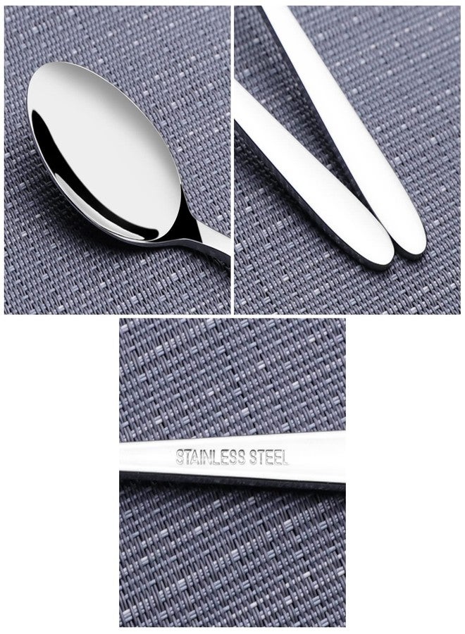 Kekow 12 Pieces Stainless Steel Teaspoon, Small Spoon - Image 3