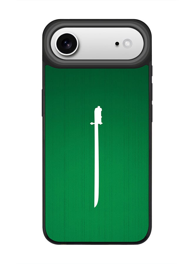 Stylizedd iPhone Air Case, [Compatible with MagSafe] Slim Magnetic cover Phone Case iPhone Air -Sword Of Saudi - Image 1