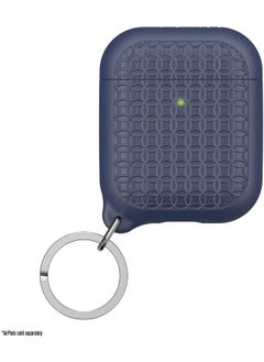 Catalyst Key Ring Case For Airpods 1 & 2 Midnight Blue  - Image 1