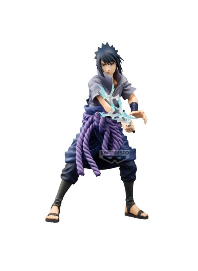Banpresto Naruto Shippuden Grandista Sasuke Uchiha  Special Edition Statue - Image 1