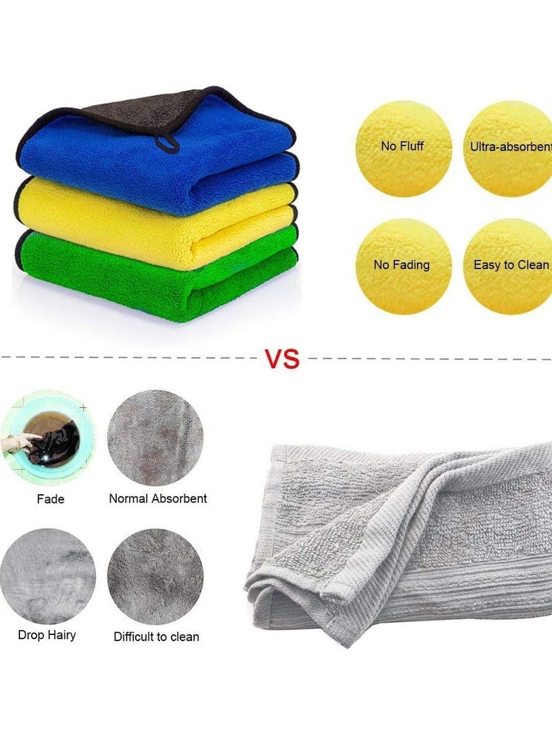 Towel for Cars - Microfiber - Assorted Color - Small - Image 4