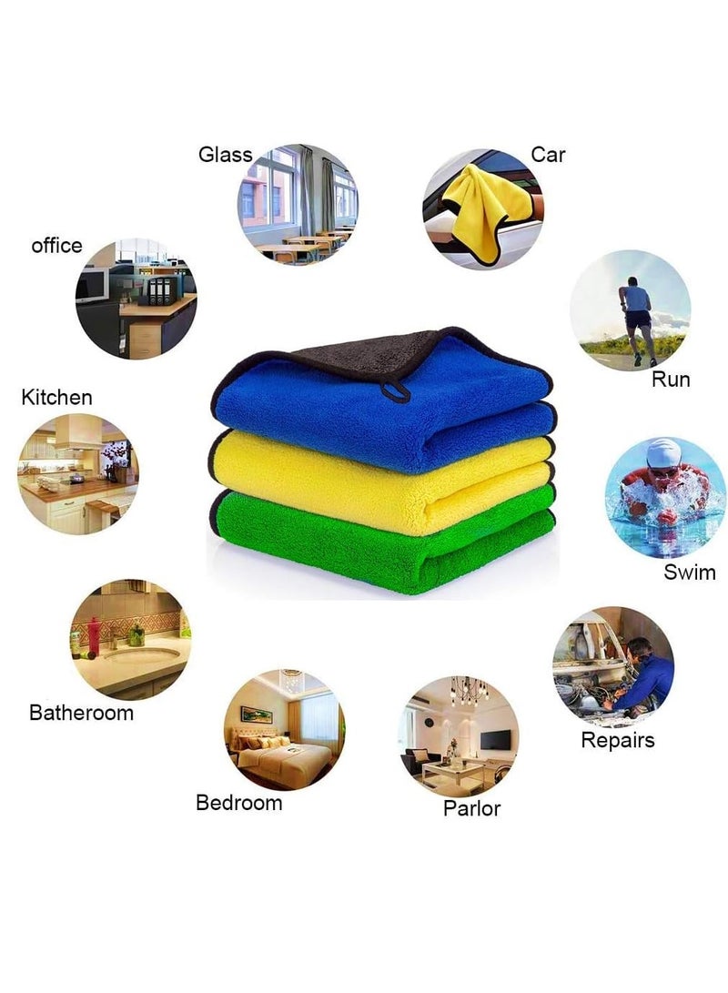 Towel for Cars - Microfiber - Assorted Color - Small - Image 5