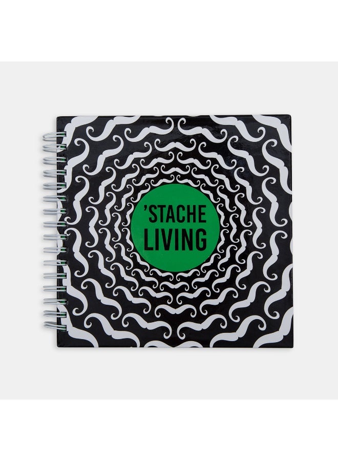 PK Design Hipster Series Notebooks - Patterns:'Stache Living - Image 1