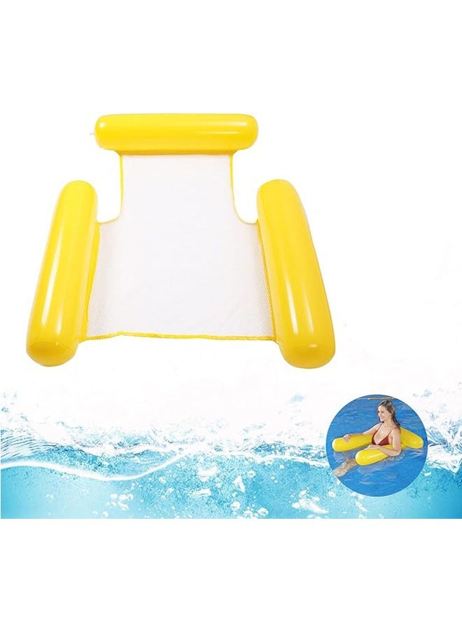 عام أسرّة السباحة القابلة للنفخ، الأرجوحات المائية القابلة للنفخ، كراسي السباحة القابلة للنفخ بشباك، الكراسي العائمة في حمام السباحة الخاص بالكبار/الأطفال مع مضخة هواء. - Image 1