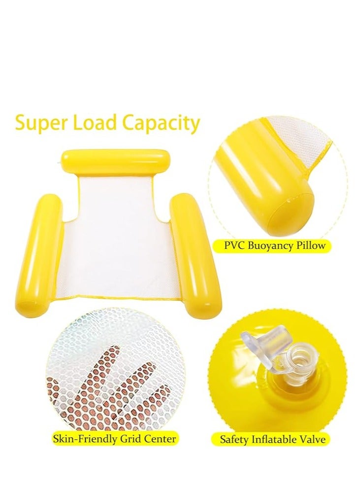 عام أسرّة السباحة القابلة للنفخ، الأرجوحات المائية القابلة للنفخ، كراسي السباحة القابلة للنفخ بشباك، الكراسي العائمة في حمام السباحة الخاص بالكبار/الأطفال مع مضخة هواء. - Image 2