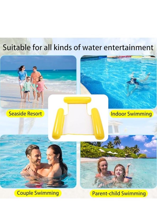 عام أسرّة السباحة القابلة للنفخ، الأرجوحات المائية القابلة للنفخ، كراسي السباحة القابلة للنفخ بشباك، الكراسي العائمة في حمام السباحة الخاص بالكبار/الأطفال مع مضخة هواء. - Image 5