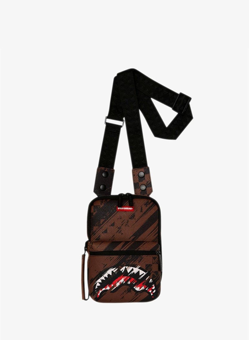 SPRAYGROUND حقيبة سلاينغ غرانج OG الملطخة - Image 1