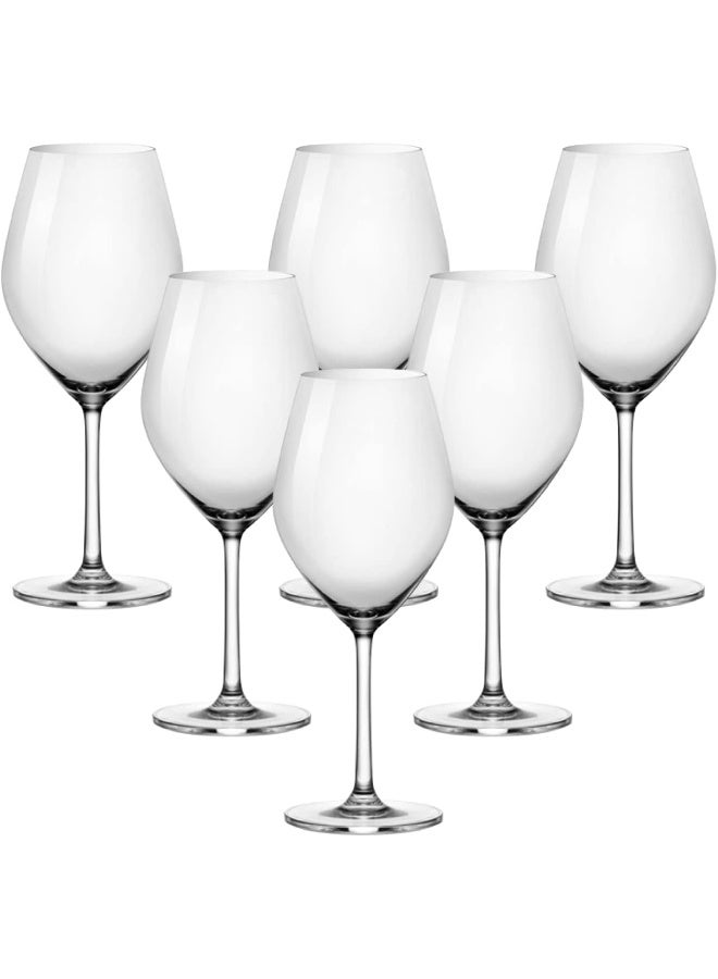 Ocean Sante Burgundy Glass, 635Ml, Set Of 6, Clear, 026D22, Chalice Glass, Stemware Glass, Snifter Glass, Wine Glass, Stemmed Wine Glass - Image 3