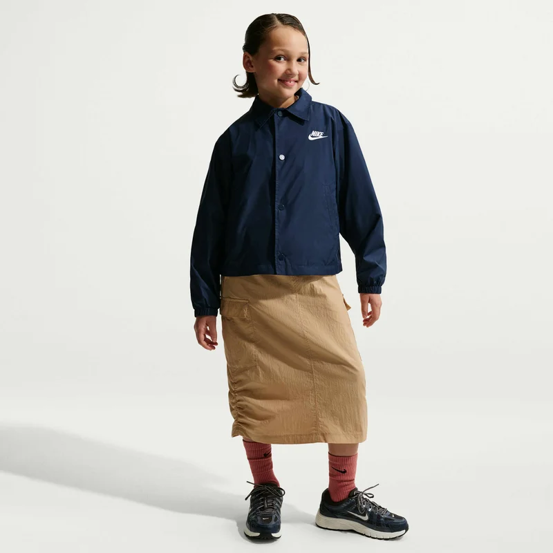 Nike Blue Kids' Sportswear Club Repel Coaches' Jacket  | Best Price UAE