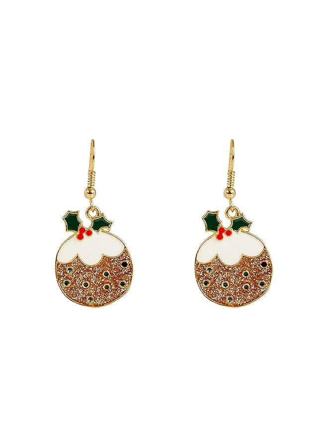 Talking Tables Head Turners Pudding Earrings For Women - Image 1
