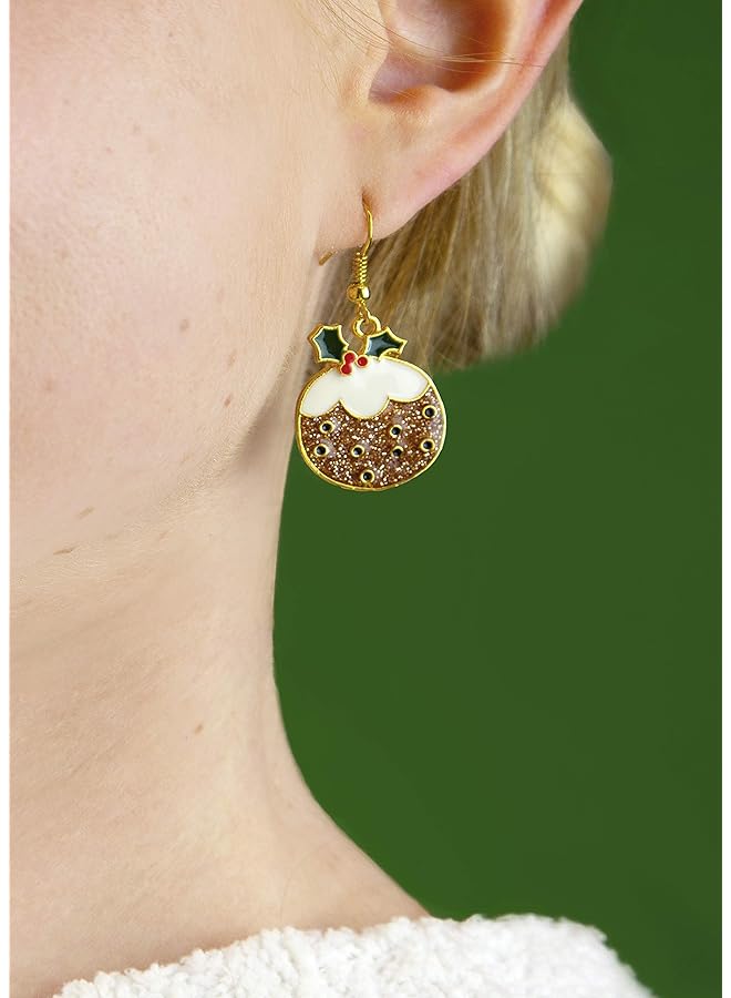 Talking Tables Head Turners Pudding Earrings For Women - Image 3