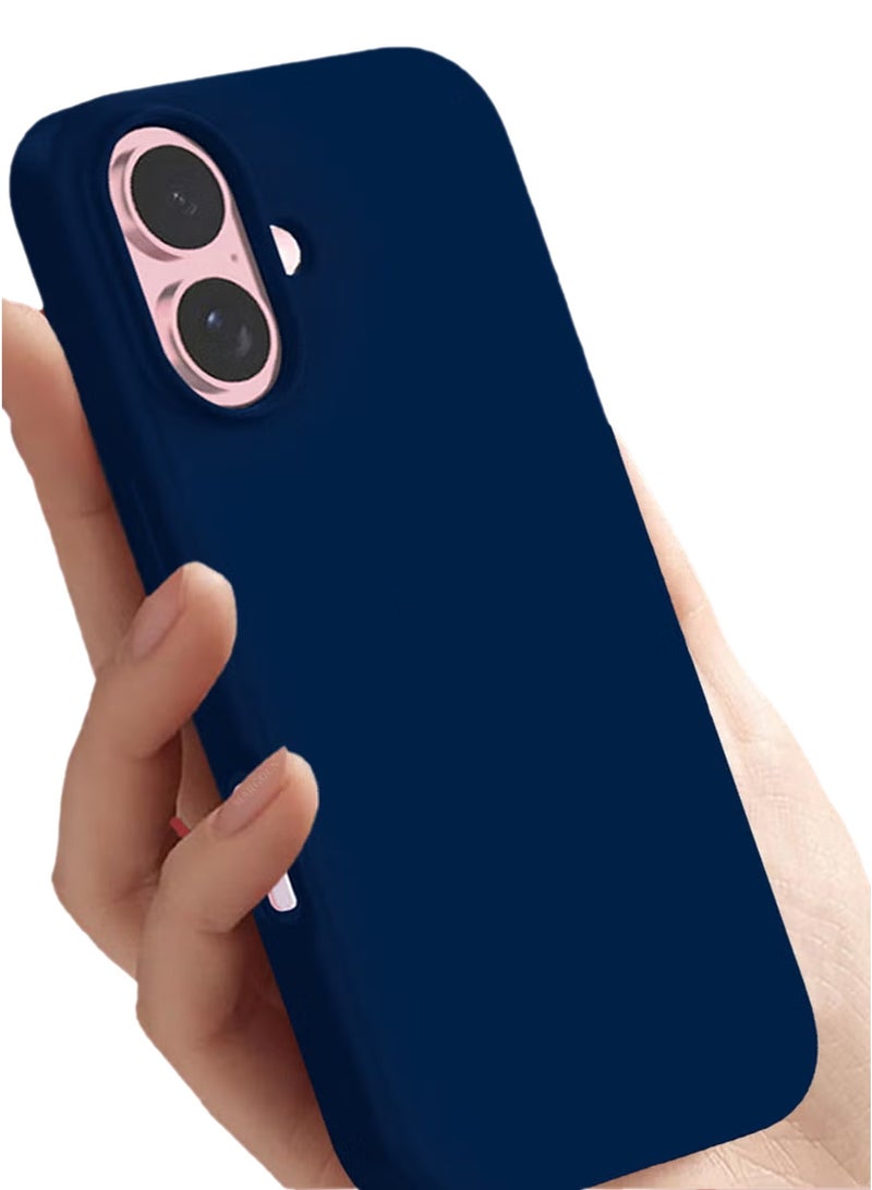 (for iPhone 16 Plus) Case, Slim Silicone Case, Full Covered Anti Scratch Shockproof Protective Cover - Image 2