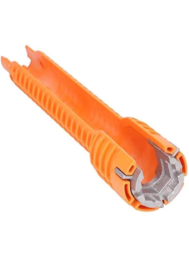 Faucet Sink Installer, Water Pipe Wrench Easy to Rotate Single Head Plumbing Repair for Bathroom for Toilet Bowl for Plumbers for Kitchen  - Image 1