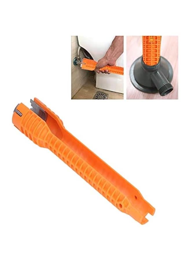 Faucet Sink Installer, Water Pipe Wrench Easy to Rotate Single Head Plumbing Repair for Bathroom for Toilet Bowl for Plumbers for Kitchen  - Image 4