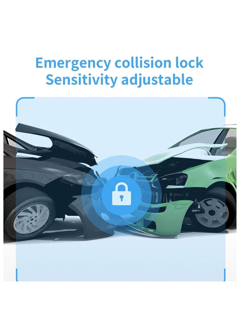 كابتن تيك Dash Cam with WiFi 1080P Prime Deals of The Day Today Only Two Lens Dashboard Car Cameras Dash Camera for Cars HD Nightc Vision/G Sensor/Parking Monitor/Loop Recording/Reverse Image, Support 128GB Max - Image 3