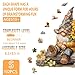 Artipuz Wooden Puzzles for Adults Sunflower Gnome Wooden Puzzle Unique Wood Jigsaw Puzzle for Adults Wood Puzzles Adult Gifts for Family Wall Art Home Decor 102pcs 85 83in S - Image 4