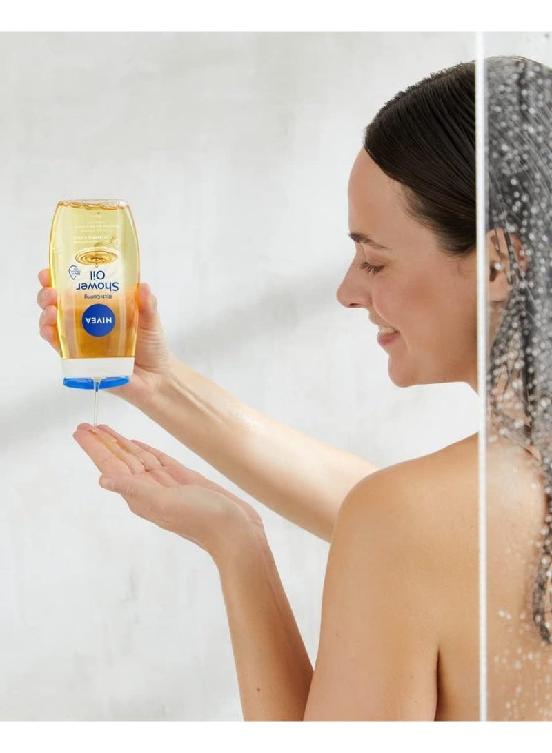 NIVEA Natural Oil Shower Oil 200 ml - Image 5