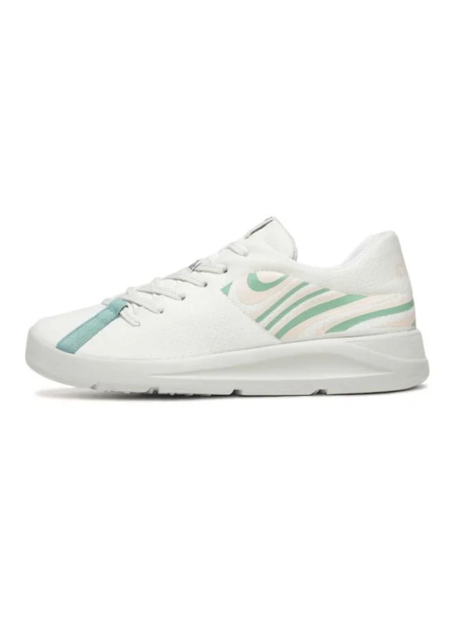 PLAETO Womens White Casual Sneakers