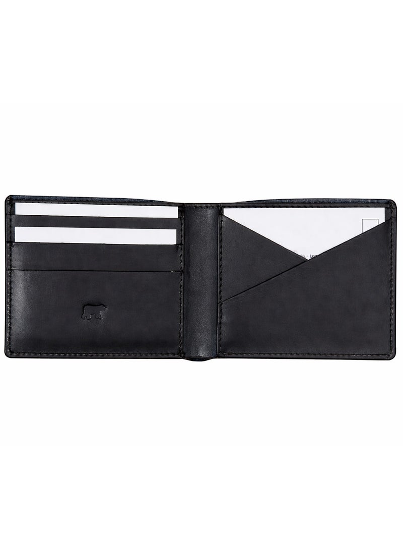 اودرا محفظة أودرا لاكس دايموند من الجلد الطبيعي للرجال – اختيار فاخر للهدايا – أسود (NO99) - Image 3