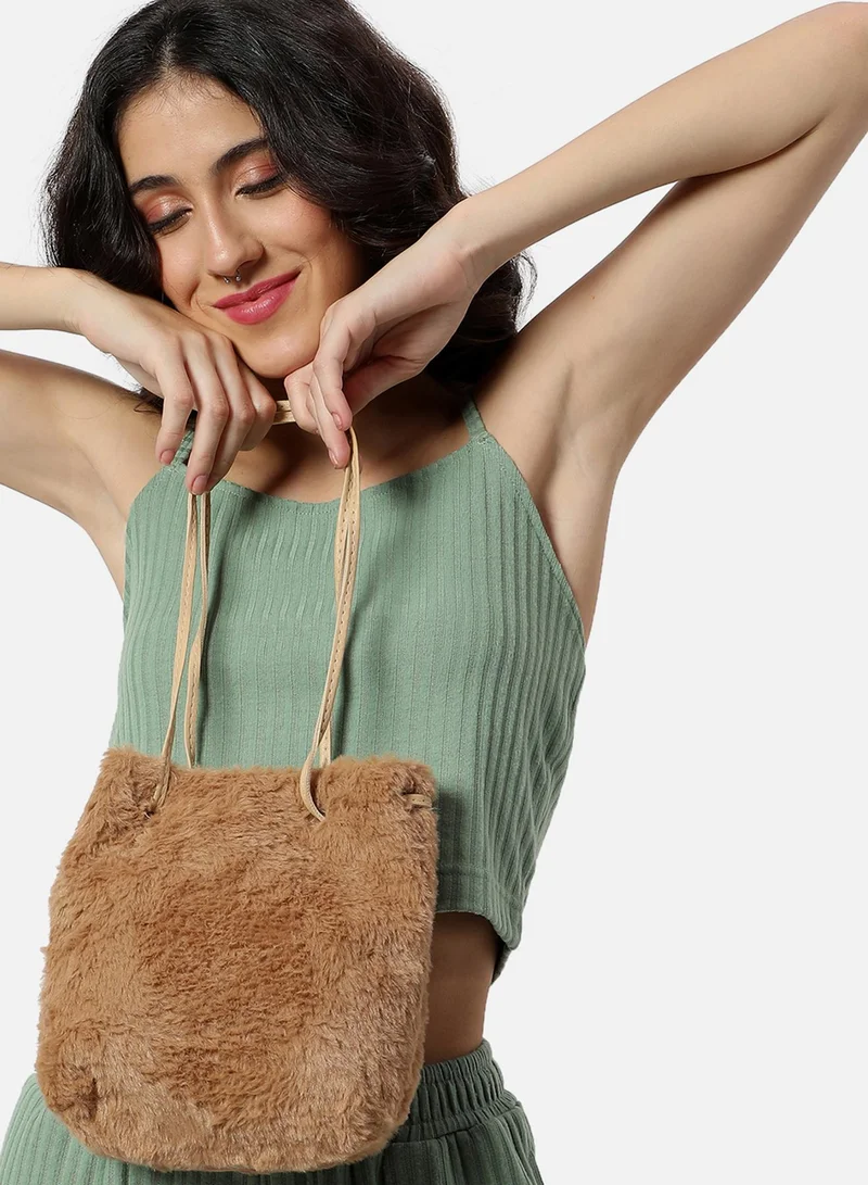 Haute Sauce Ecru Elegance Beige Tote Bag