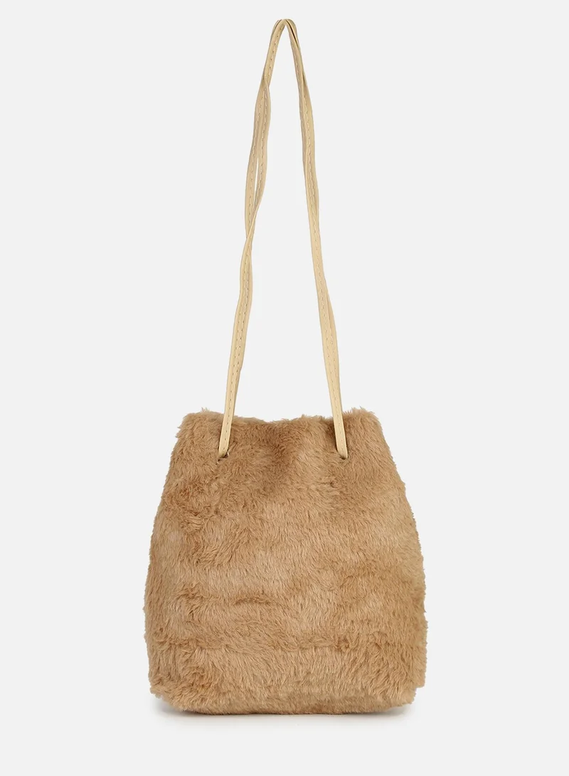 Haute Sauce Ecru Elegance Beige Tote Bag