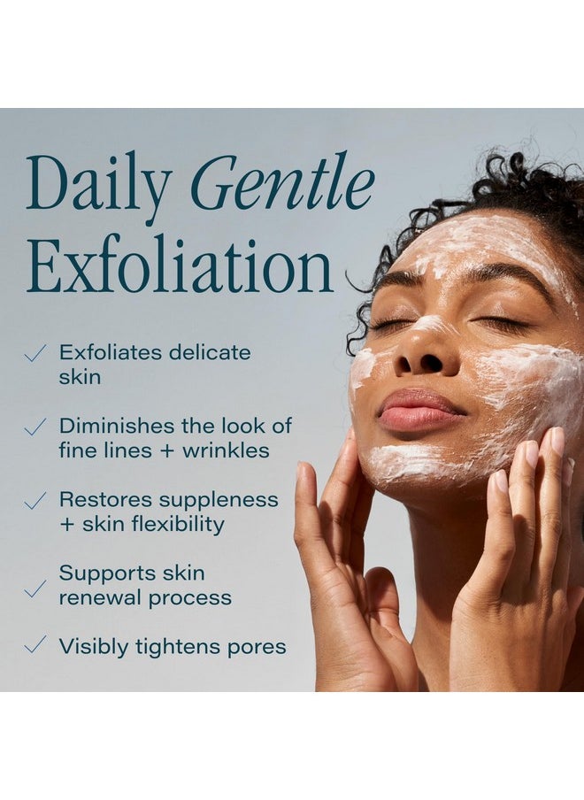 سكن مجموعة هدايا SKINN للعطلات، مقشر الوجه اليومي Dermappeal وغسول الوجه بالشاي الأخضر والنعناع - روتين عناية بالبشرة مضاد للشيخوخة للنساء والرجال - عيد الميلاد  - Image 3