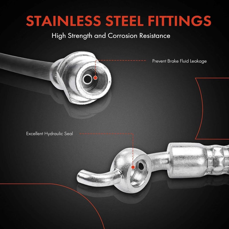 A-Premium Brake Hydraulic Hose for Lexus IS Series - Image 4