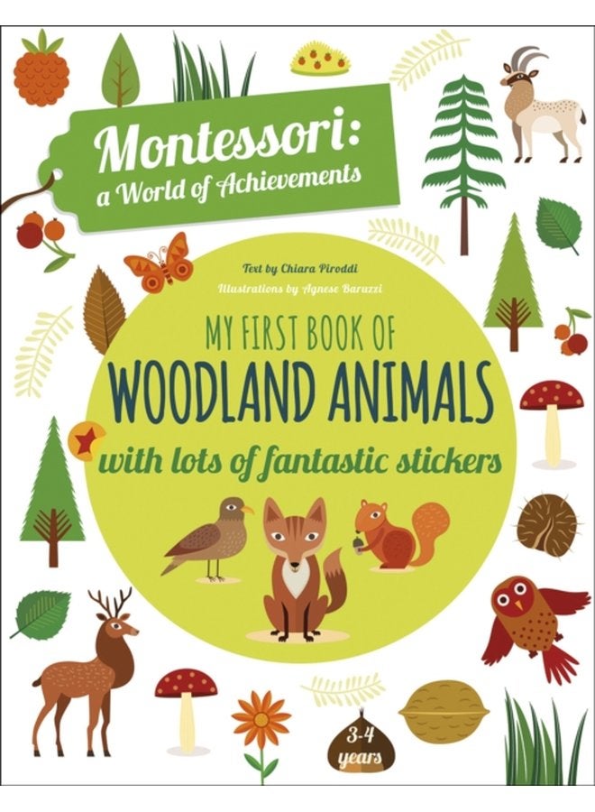 My First Book of Woodland Animals Montessori Activity Book - Paperback