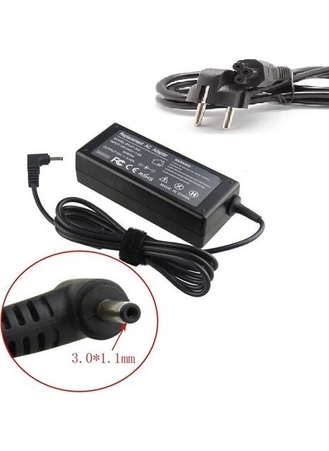 Ata Elektronik - Acer Aspire S7-391 Ultrabook Series Notebook Laptop Adapter Charger 19V 3.42A 3.0*1.1mm - Image 1